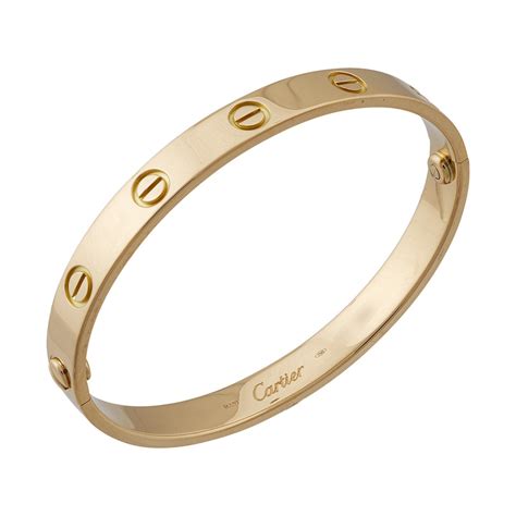 cartier 18k gold bracelet|cartier gold love bracelet price.